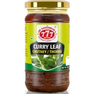 777 Curry Leaf Chutney / Thokku 300g