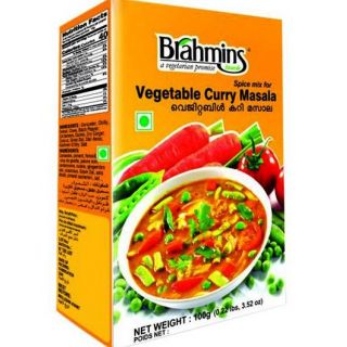 Brahmins Vegetable Curry Masala 100g