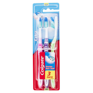 Colgate Toothbrush Extra Clean 3pk