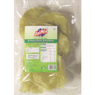 Jaimin Green Chilli Khichiya (Rice Pappad) 200g