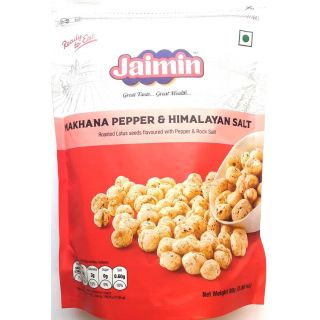 Jaimin makhana Pepper & Himalayan Salt 80g