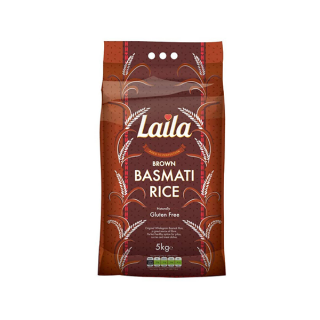 Laila Brown Basmati Rice 5kg