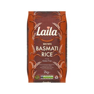 Laila Brown Basmati Rice 10kg