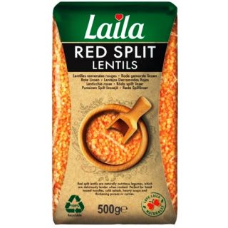 Laila Red Split Lentils 500g