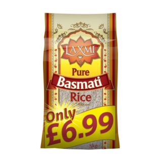 Laxmi Pure Basmati Rice 5kg