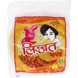 Lijjat Black Pepper Papad 200g