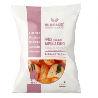 Malabar Choice Spicy Tapioca Chips 135g