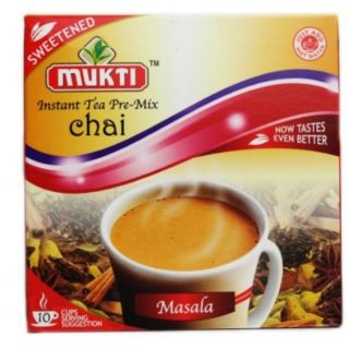 Mukti Instant Masala Tea Sweetened 10s 220g