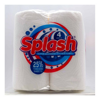 Splash Xl Super Absorbent Kitchen Towel 4pk