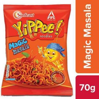 Sunfeast Yippee Magic Masala Noodles 70g (3 For £1)