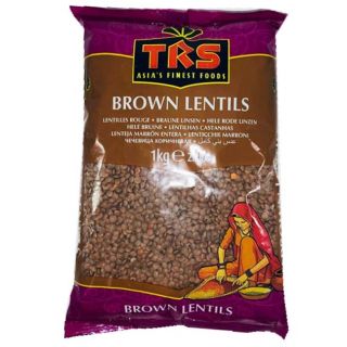 TRS Brown Lentils Whole (Masoor Dal) 1Kg