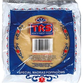 TRS Madras Plain Poppadoms 200g